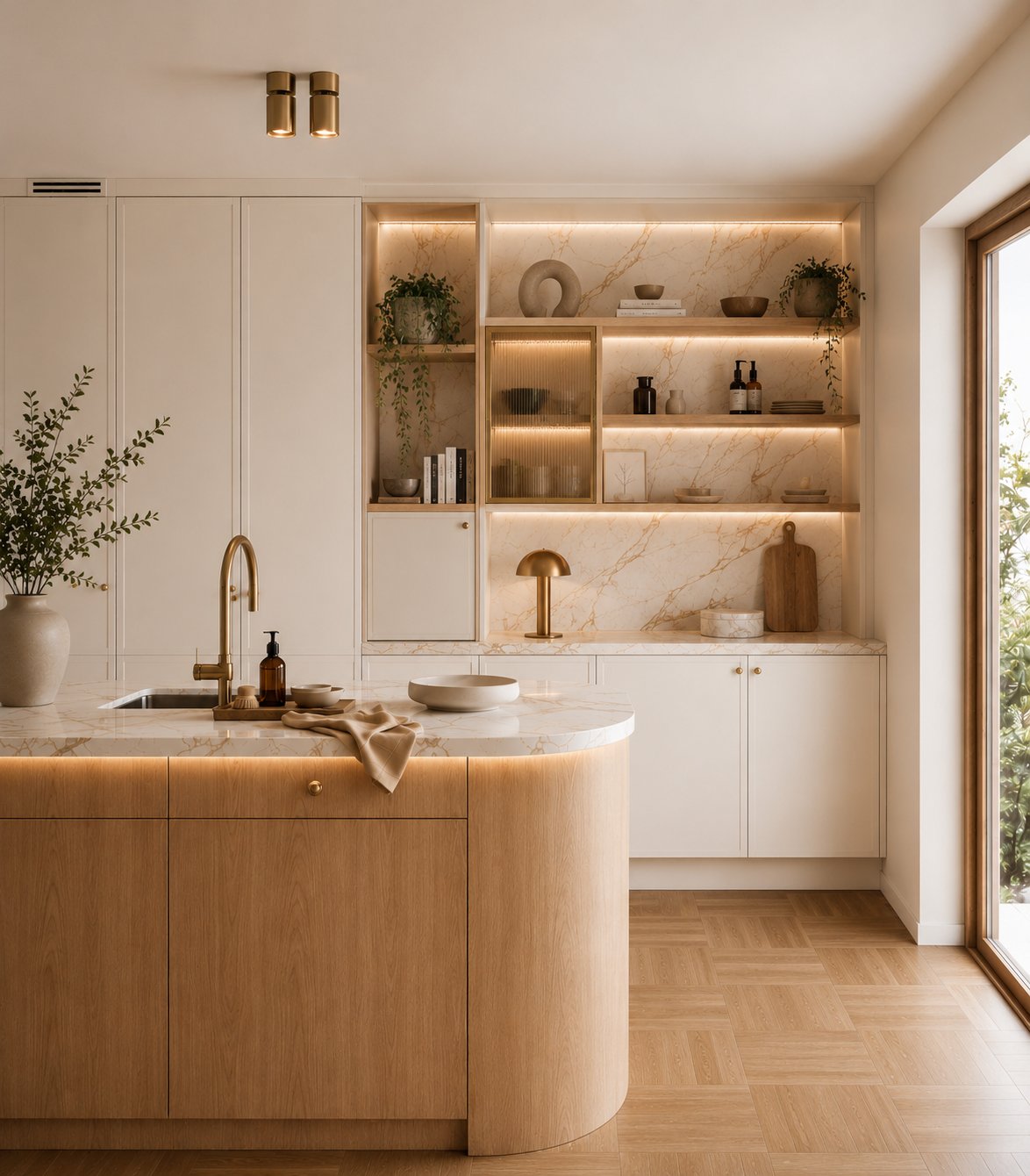 キッチンステージング例3